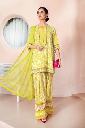 3 piece embroidered lawn suit